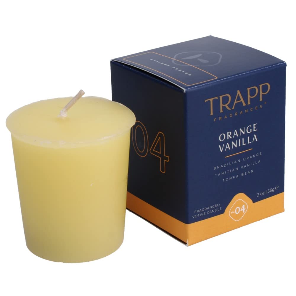 Trapp No. 04 Orange Vanilla 2 oz. Votive Candle (4 Pack)