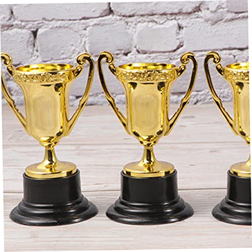Milisten 30 Peças Troféu Infantil Troféu De Prata De Plástico Prêmios Da Academia Prêmios e Troféus