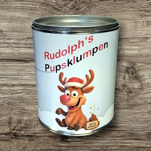 Rudolph’s Pupsklumpen – 180 g fluffige Marshmallow-Klößchen mit Humor-Faktor Scherzarktikel Lustige Geschenkidee Party-Brüller Spaßgeschenk