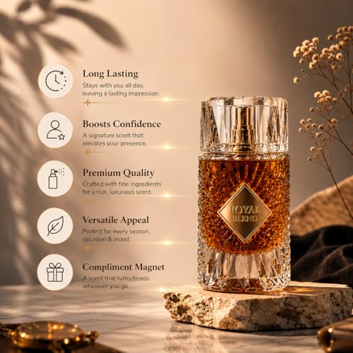 Image of French Avenue Royal Blend Extrait De Parfum 100ml | Luxury Unisex Perfume | Warm Woody Aromatic Fragrance | Long Lasting