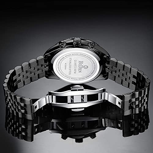 Mens-Watches-Chronograph-Stainless-Steel-Waterproof-Analog-Quartz-Watch-Fashion-Casual-Business-Dress-Large-Calendar-Date-Wrist-Watches-for-Men