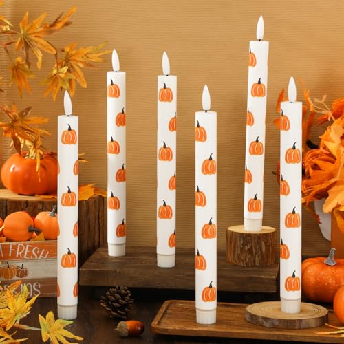 Calabazas LED otoñales decorativas para mesa de Acción de Gracias