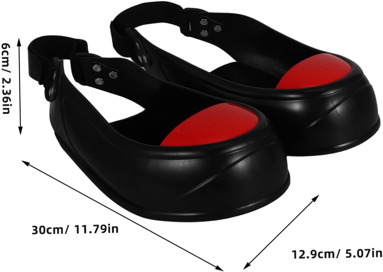 jojofuny 2pcs Metatarsal Guards Foot Guard Unisex Steel Shoe Caps Protective Shoe Covers Safety Footwear For Industrial And Construction Workers