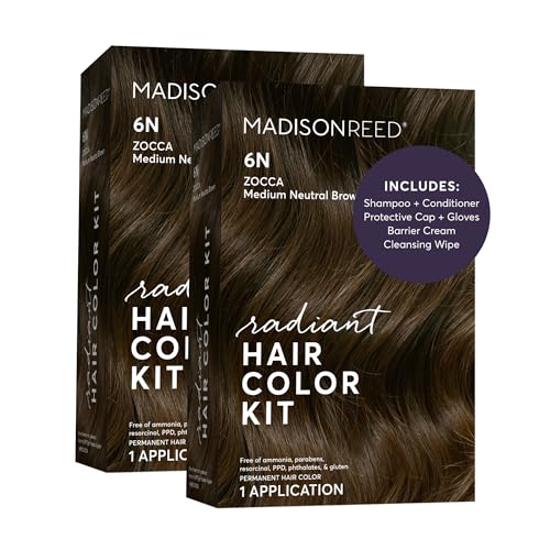 Radiant Hair Color Kit - 6N Marrón Neutro Medio