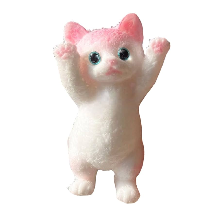 手のりぽちゃねこ ぷにぷにスクイーズ ふにふにネコちゃんスクイーズ 全3種 ( 単品 / 12個セット