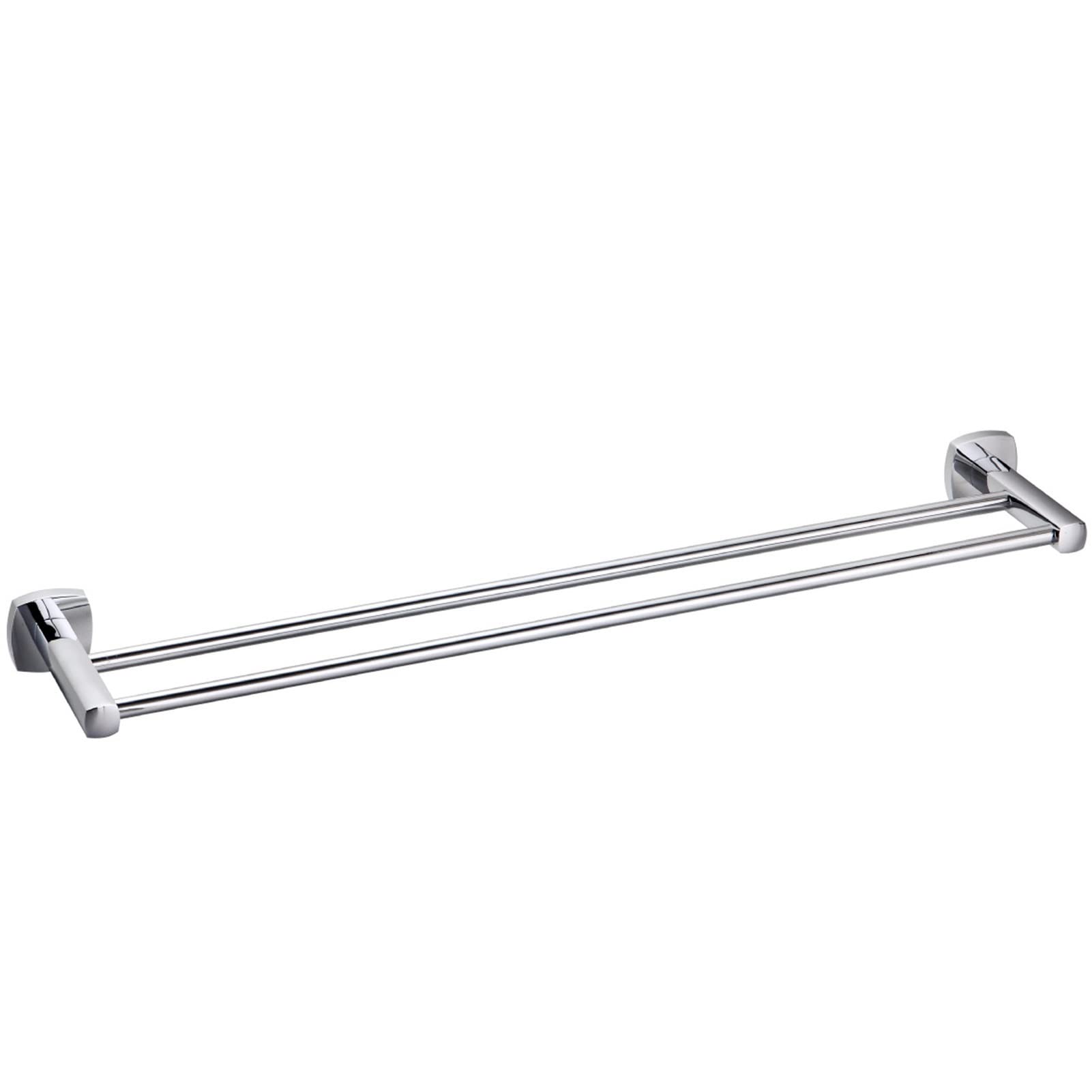 LMYSXAOZ Wall Mounted Towel Rail Bar,Bath Bar 30cm-100cm,Screws Mounting Rack,Reusable Holder for Kitchen Toilet (Size : 40cm)
