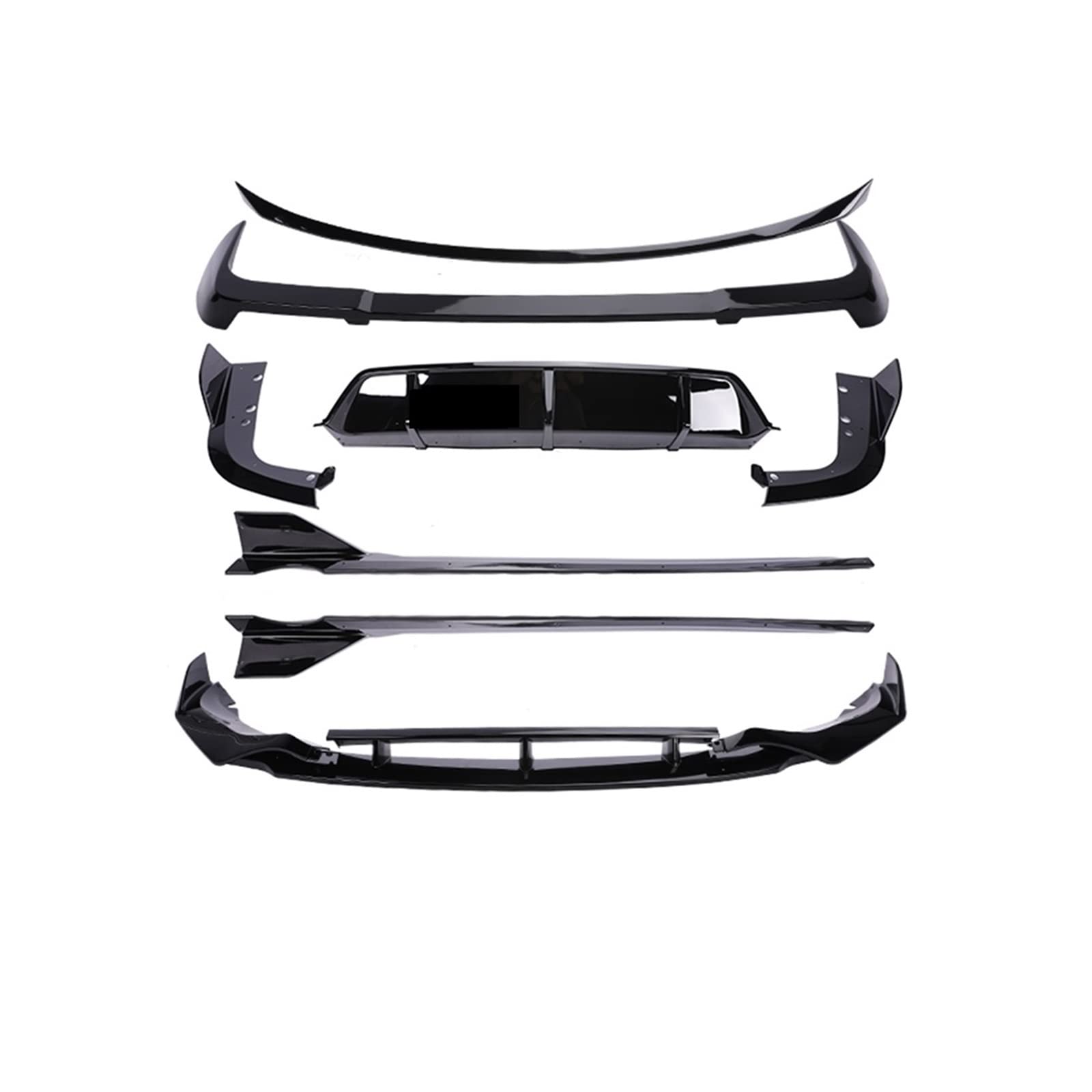 Buy M Tech M Performance Black AeroKit Rear Roof Spoiler Bumper