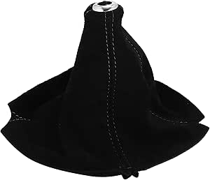 BLACK STITCH LEATHER SHIFT & E BRAKE BOOTS FOR BMW E36 E46 91-05 TRI STITCH - Foto 5