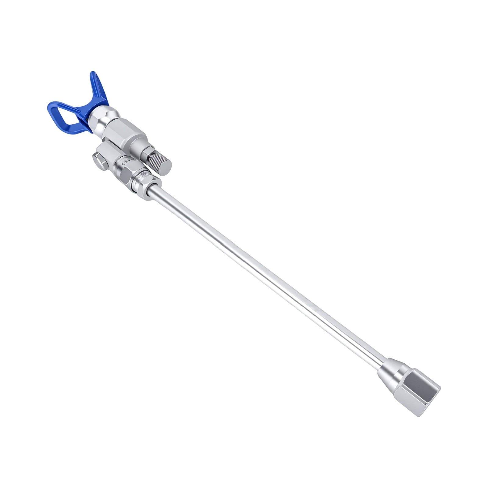 Zunate Giunto Girevole per Valvola di Arresto Airless per Spruzzatore 287030 287036 Adattatore per Valvola Antispruzzo per Pistola a Spruzzo Ad Alta Pressione, Asta di Prolunga per Ugello con