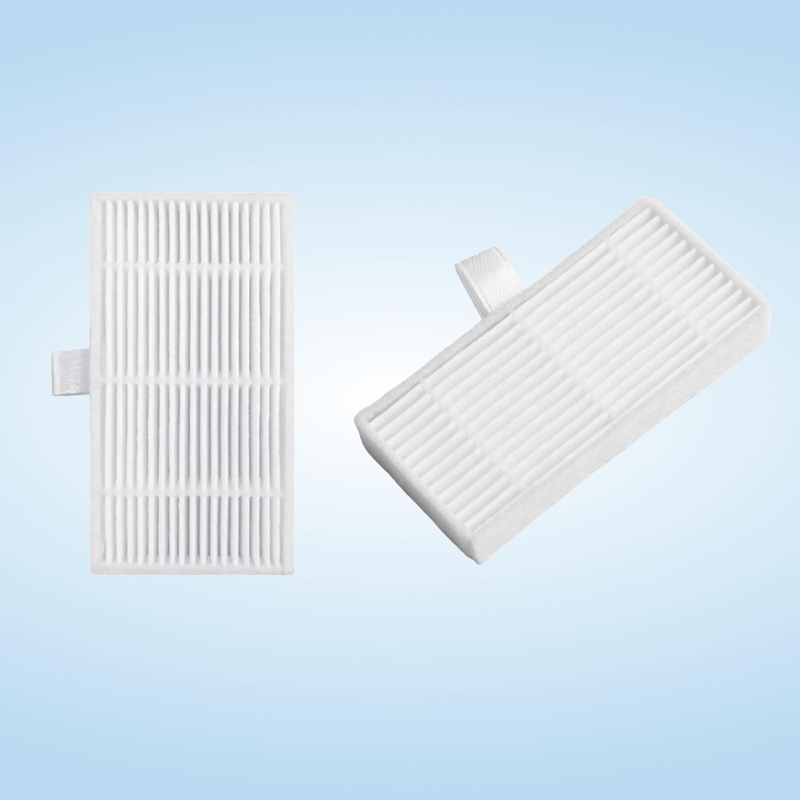 VONKO S6 Pro Pflegeset –1x Hauptbürste, 4x Filter, 4x Staubbeutel, 3x Seitenbürsten, 4x Wischtücher – Komplettzubehör für Saugroboter