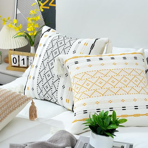 Taies d'oreiller réversibles 45x45 cm rose clair | Lot de 4 - 5
