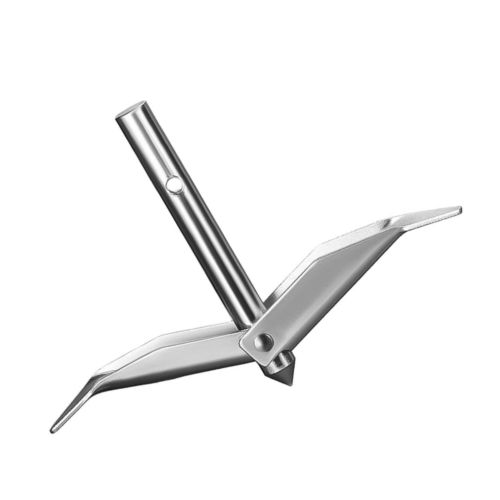 Xuqizzpp Silver 10Cm Anchoring Solution For Greenhouse Films, Crafted From Practical Metal To Resist Rust And Rustproof Garden Tool