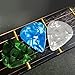 20 Pack Guitar Picks 4 Different Thickness Colorful Celluloid Guitar Picks Plectrums for Acoustic Guitar, Electric Guitar, Bass, Ukulele 0.46mm/0.71mm/0.81mm/0.96mm