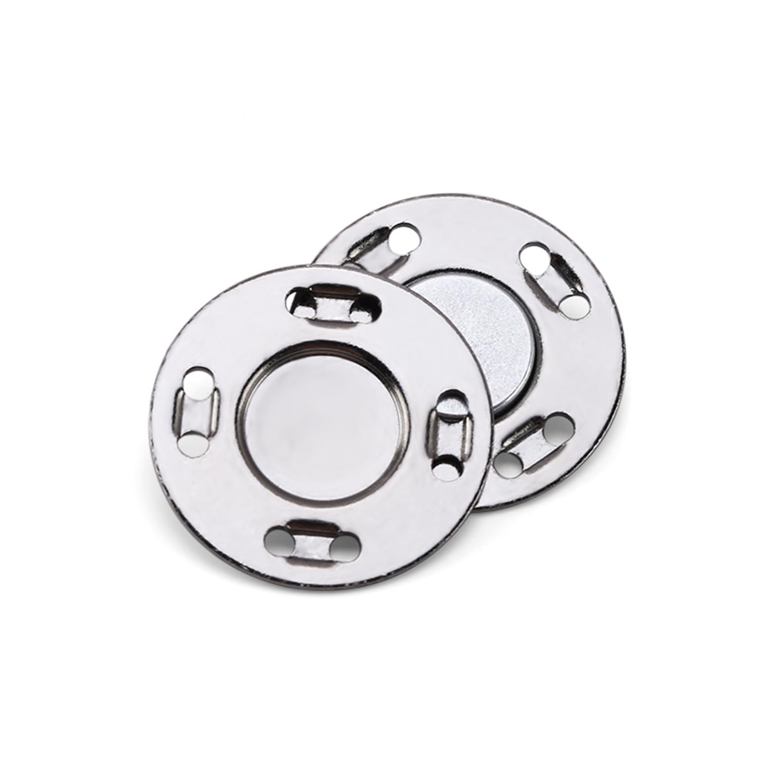Njiezhao Color 16 Magnetic Press Studs 5 Pairs Sewing Metal Buttons Magnet Stone Colorful Automatic Magnetic Snap Invisible Coat Buckle Diy Craft(,21Mm 5 Pairs)