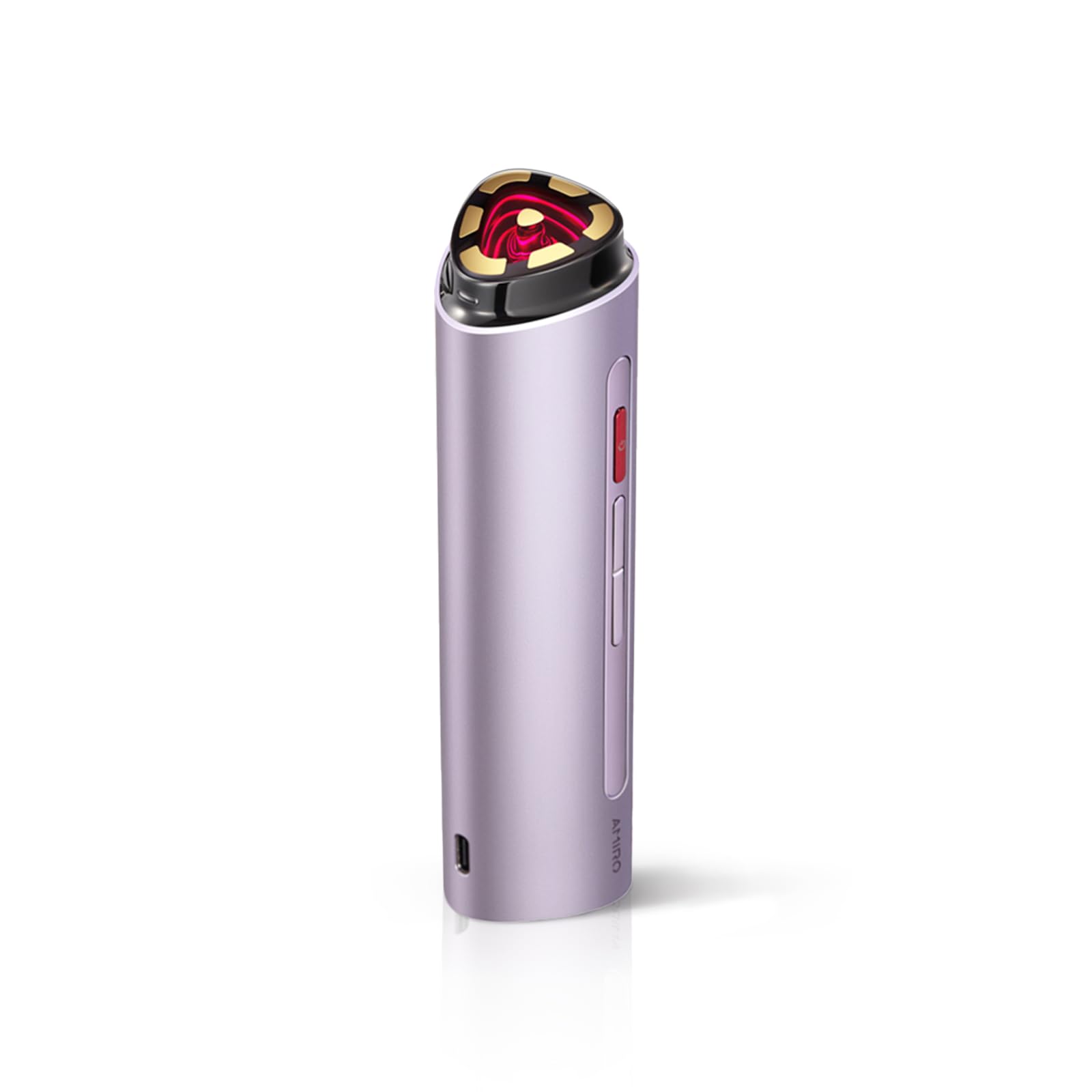 AMIRO R3 Turbo Facial Device, Precision Firming and Fine Line Smoothing Tool for Full Face, Eye Area & Jawline at-Home Therapy Purple