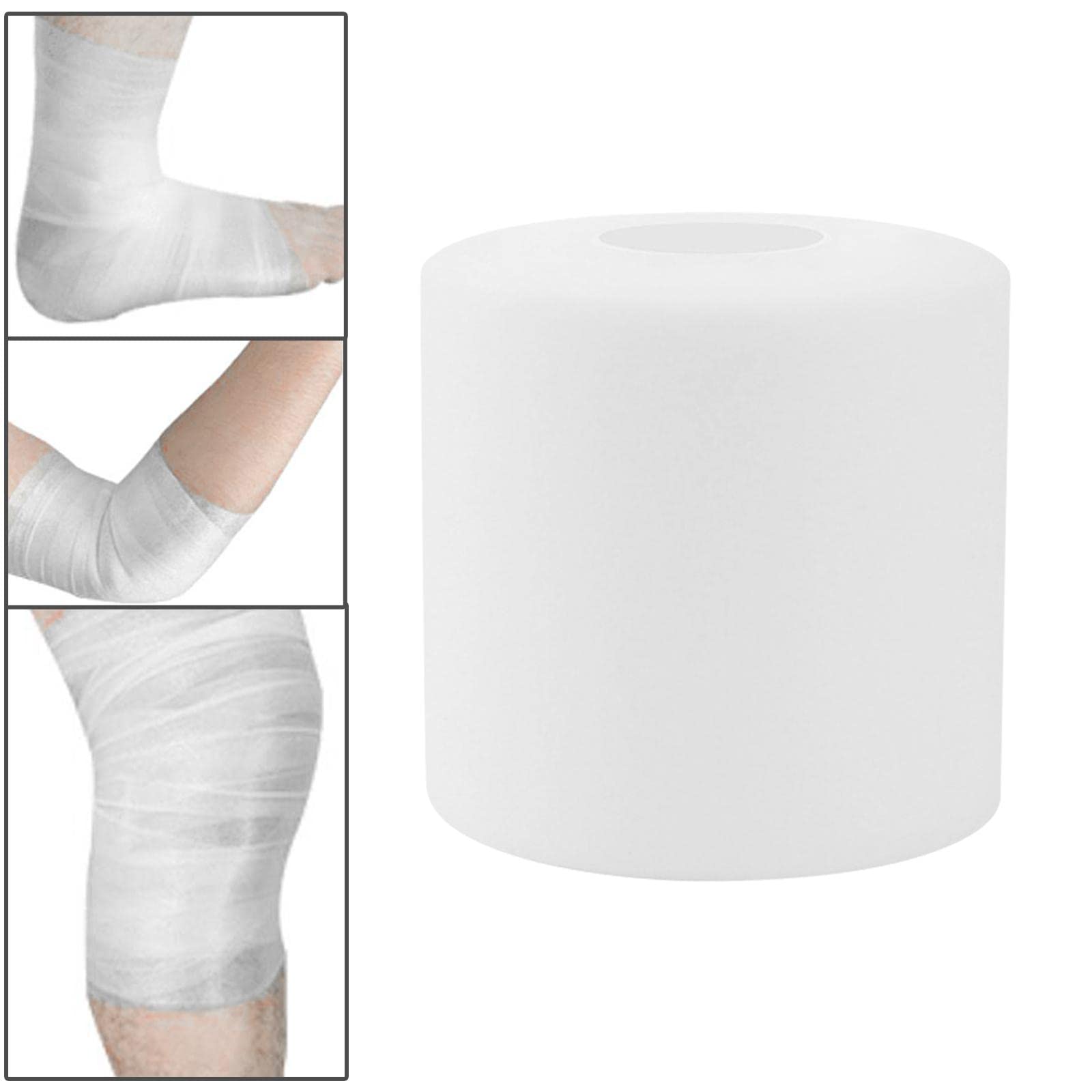 Yiju 2x Foam Underwrap, Pre Wrap 7cm X 27M Athletic Support Breathable for Wrists Volleyball Knees Palm Basketball