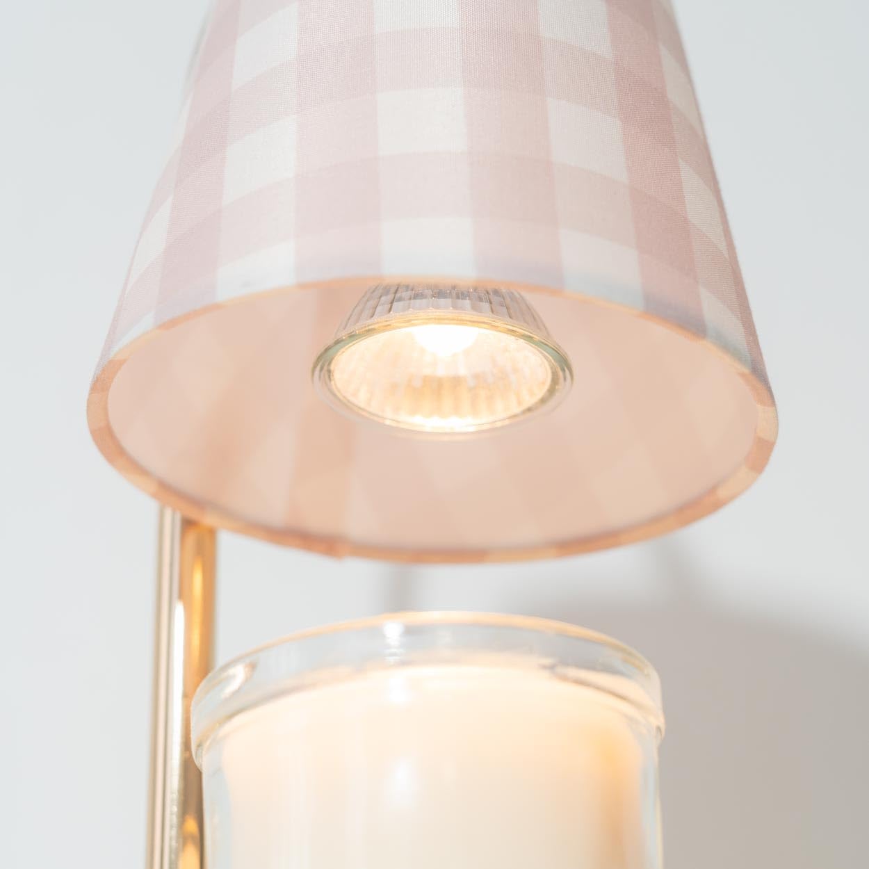 Flamingueo Lampada Scalda Candela - Candle Warmer Lamp - Decorazioni Casa - Intensità Regolabile - Con Timer - Altezza Regolabile