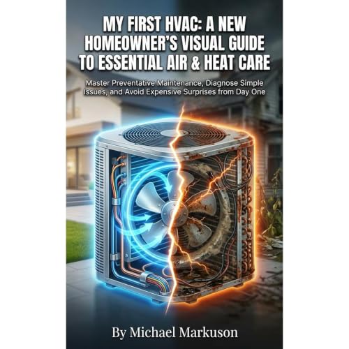 My First HVAC: A New Homeowner's Visual Guide to Essential Air & Heat Care Audiobook By Michael Markuson cover art