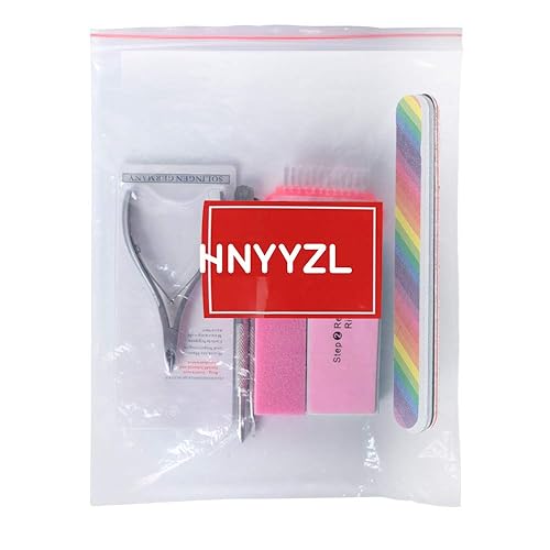 Miniatura 6 de Lima de uñas y amortiguador 3 limas de uñas de doble cara amortiguador de uñas rectangular esponja de bloque pulida cepillo de uñas viene con pinza