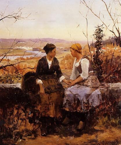 Œuvres d'art célèbres Daniel Ridgway Knight tableau peinture à l'huile sur toile