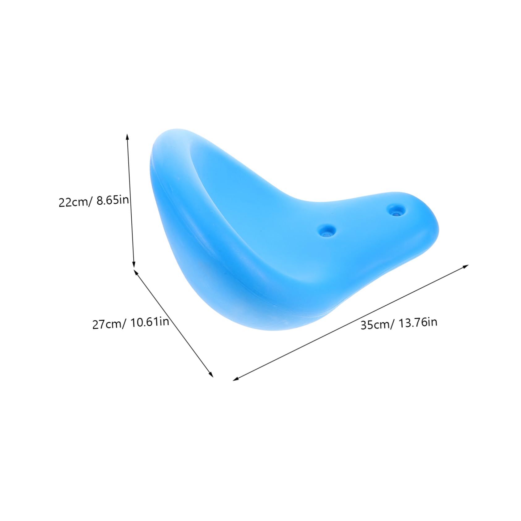 Anneome Community Park Use Outdoor Fitness Seat Pad Boys and Girls Playground Accessories Sturdy Plastic Seat Replacement