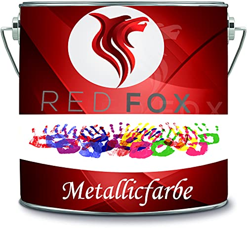 Peinture à émulsion métallisée intérieur couleur satinée 2 l