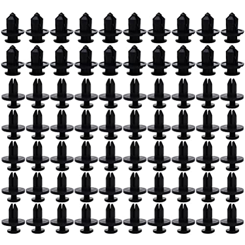Goupilles fixation rivets doublure pare-choc et garniture auto en nylon robuste 190 pcs