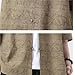 Cotton Linen Shirt Tang Suit One Word Button Short Sleeve Chinese Style Men Tops Male Loose Casual Kung Fu Outfit Shirt 5XL(Grey,L)