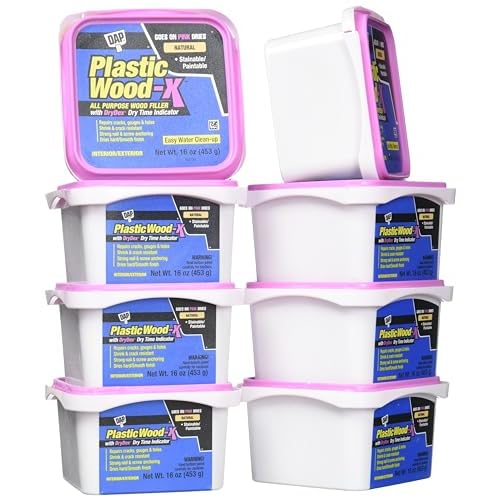 DAP Plastic Wood-X with DryDex Wood Filler, Natural, 16 Oz (7079800542)