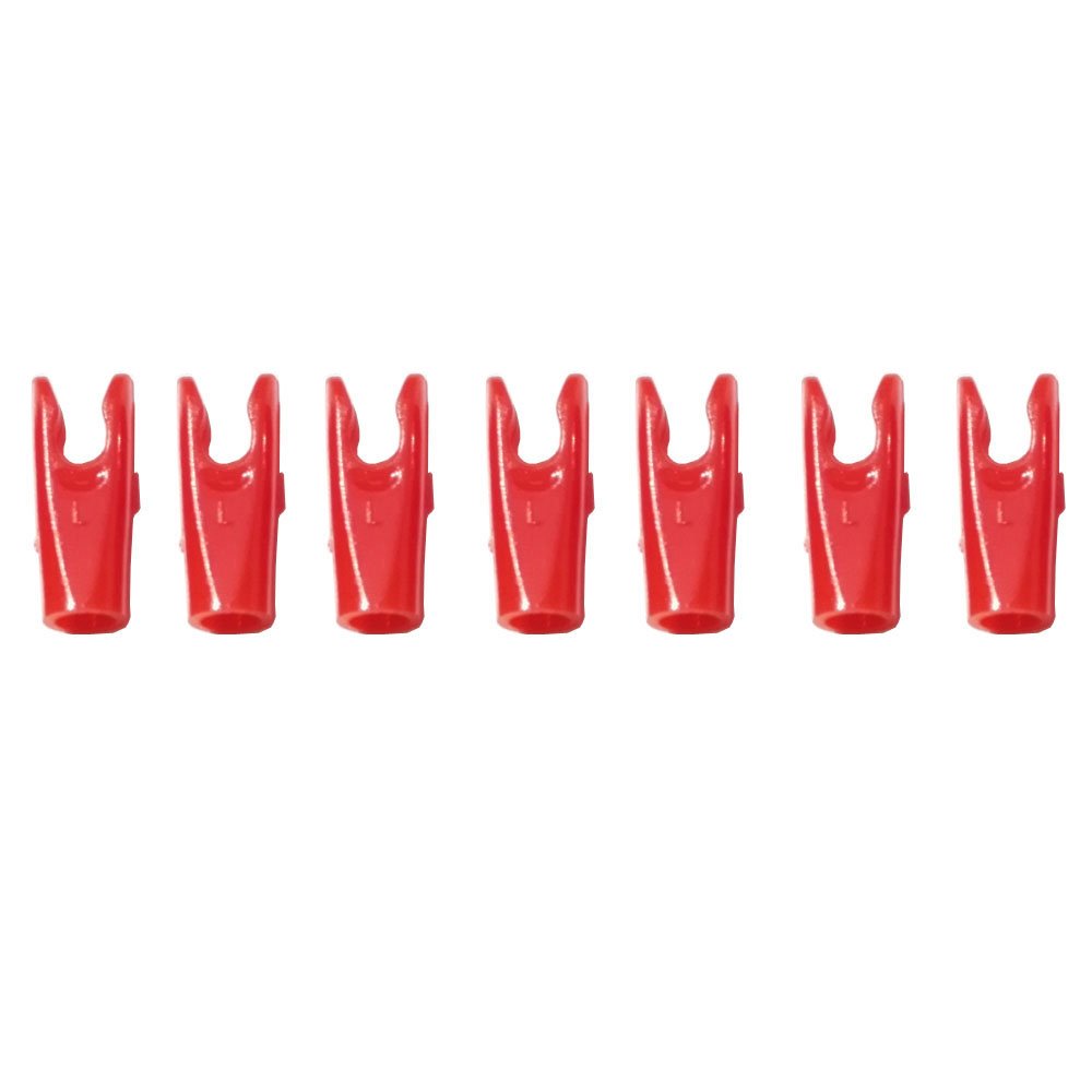50pcs Tiro con L'Arco Cocche di Freccia con Chiodo di Protezioni in Alluminio Cocche Pin Connettore per Albero di Freccia ID 4.2mm 6.0mm 6.2mm