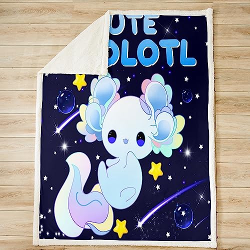 Couverture axolotl pour enfants, le cadeau d'anniversaire polaire idéal - 3