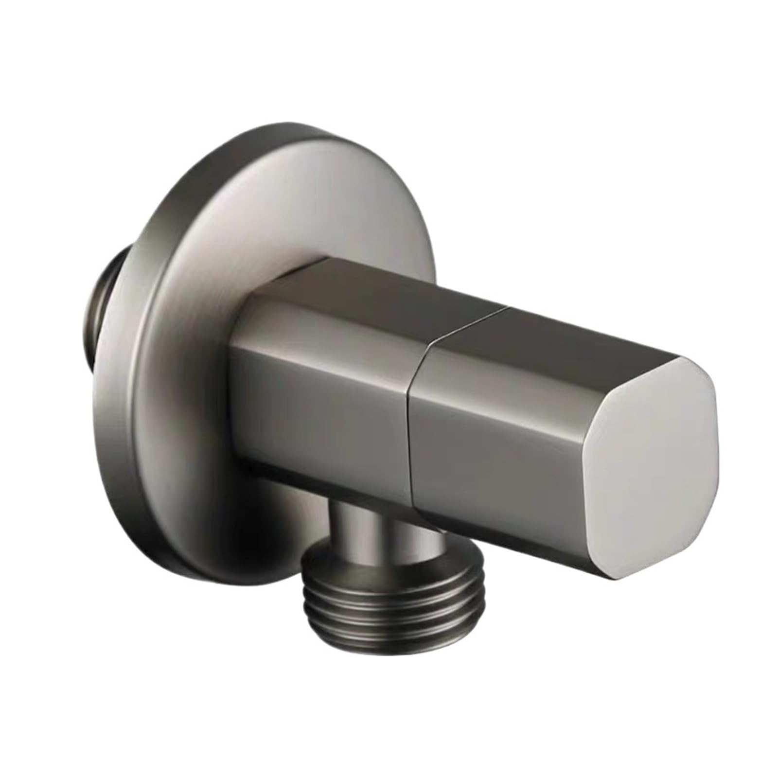 Bvhisehp Grey A Brass Wall Mount Angle Stop Valve Bathroom Kitchen Water Control Valve