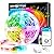 DAYBETTER Smart Led Lights 30 ft, 5050 RGB Led Strip Lights Kits with 24 Keys Remote, App Control Timer Schedule Led Music Strip Lights
