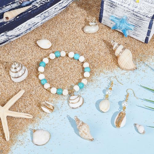 Breloque conque et coquillage pour vos bijoux d'été à la plage - 4