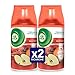 Air Wick Freshmatic Ricarica Spray Automatico, Mela e Cannella, 2 Confezioni da 250 ml