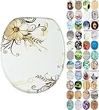 Con estilo ✓ El asiento para inodoro está disponible en distintos diseños creativos y es perfecto para adaptar el baño al diseño propio y decorarlo de forma personalizada.