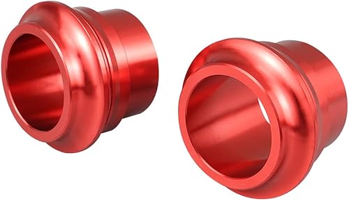 NICECNC Buje espaciador de buje de rueda delantera rojo compatible con Beta 125200 RR 2T 2018-22,250300 RR 2TRR 2T Enduro Racing