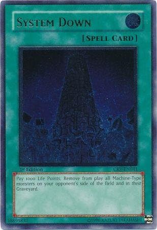 Yu-Gi-Oh! - System Down (CRV-EN041) - Cybernetic Revolution - 1st Edition - Ultimate Rare