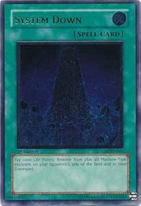 Amazon.com: Yu-Gi-Oh! - System Down (CRV-EN041) - Cybernetic Revolution ...