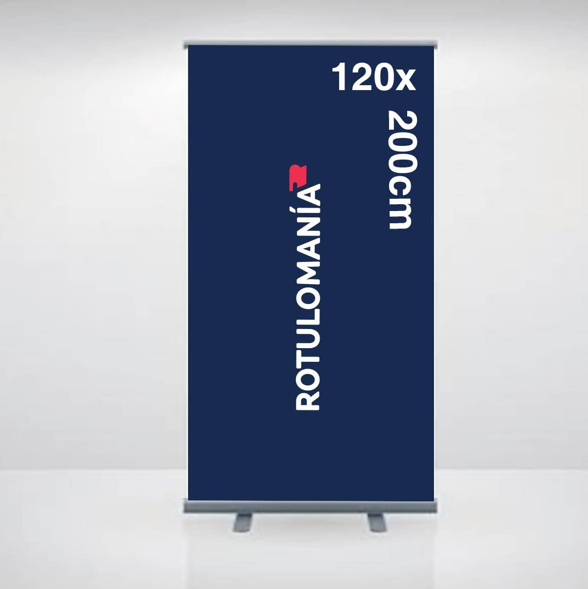 Genérico Expositor publicitario Rollup 120 cm Personalizado, impresión incluida, máxima Calidad de impresión