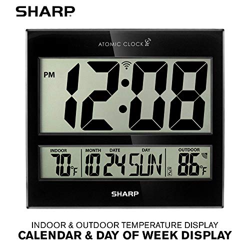 Sharp Atomic Clock - Never Needs Setting! thumb #1