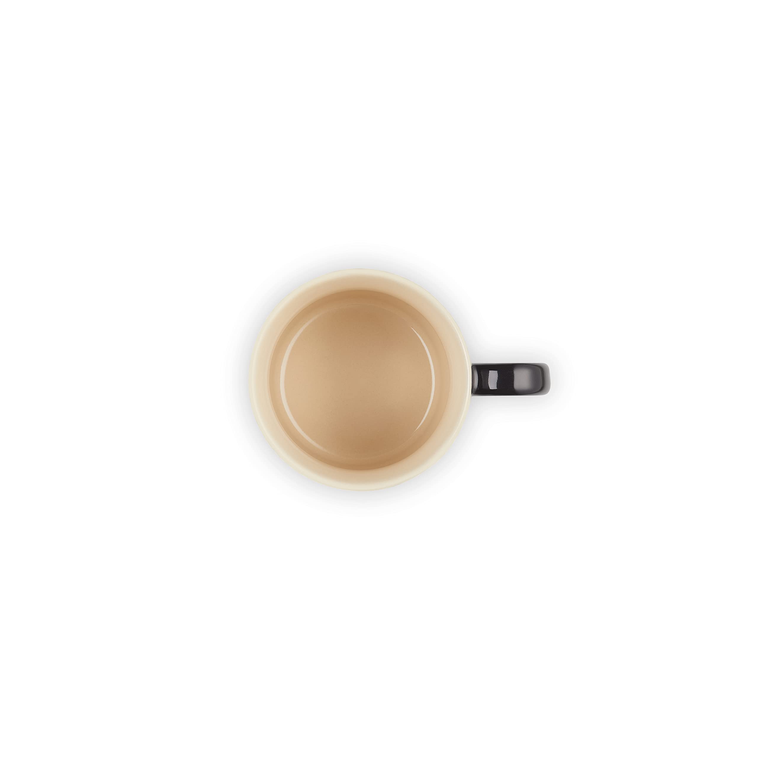 LE CREUSET Stoneware Coffee Mug, 350 ml, Black Onyx, 70302351400002 - Image 4