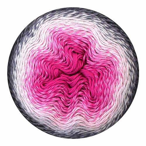 Image of Scheepjes Whirl Gradient Yarn 1 x 1,094 yd (1000 m) - 788 Night Time Bubbles, Cotton-Acrylic Blend