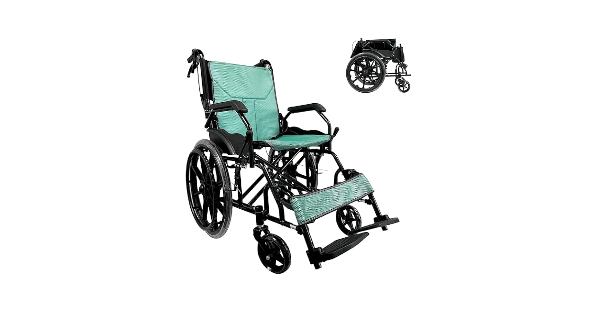 Amazon | Round World 自走用車椅子 コンパクト 軽量 介助車椅子