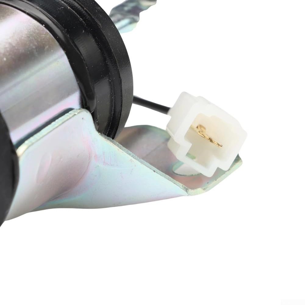 Válvula solenoide de cierre de combustible, 12 V CC, para tractores Kubota serie L, transmisión de señal de retardo cero, cuerpo de acero inoxidable y protección doble, uso industrial