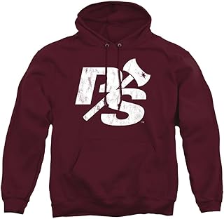 LOGOVISION Official Collegiate Distressed Primary Logo Adult Pullover Hoodie Collection