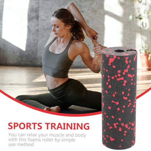 Rodillo de espuma vibratorio para relajar músculos Hemoton, herramienta portátil para fascia, fitness para piernas y brazos miniatura 3