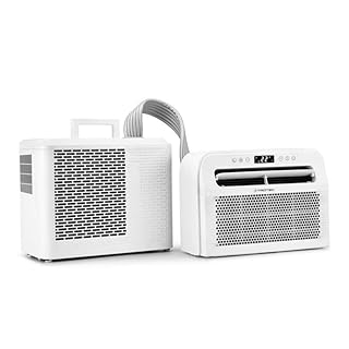 TROTEC PAC C 1500 S - Climatiseur mobile de camping 3 en 1 connecté Wi-Fi : refroidissement, déshumidification & ventilation, 1.500 W, réservoir 4,4L, idéal : tente, camping-car, caravane, mobil home