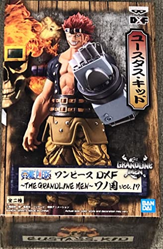 Banpresto - Figura de Accion Eustass One Piece DXF - The Grandline Men Multicolor BP18102 (200126)