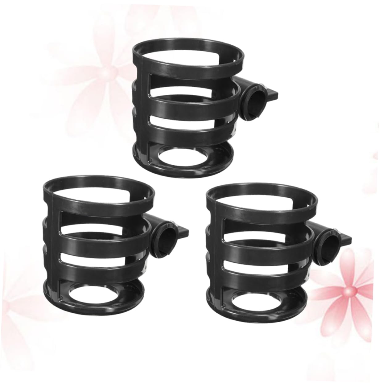BESTonZON 9pezzi Portabottiglie Per Passeggino Da Supporti Per Bicicletta e Carrozzina Facile Installazione Design Ergonomico Compatibile Con Bottiglie Standard